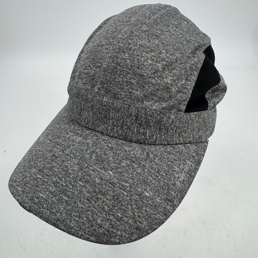 Hind Heathered Gray Performance Running Cap‎ One Size Moisture Wicking